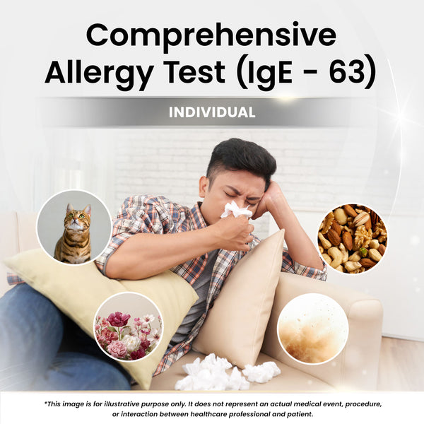 Comprehensive Allergy Test (IgE - 63 Tests)