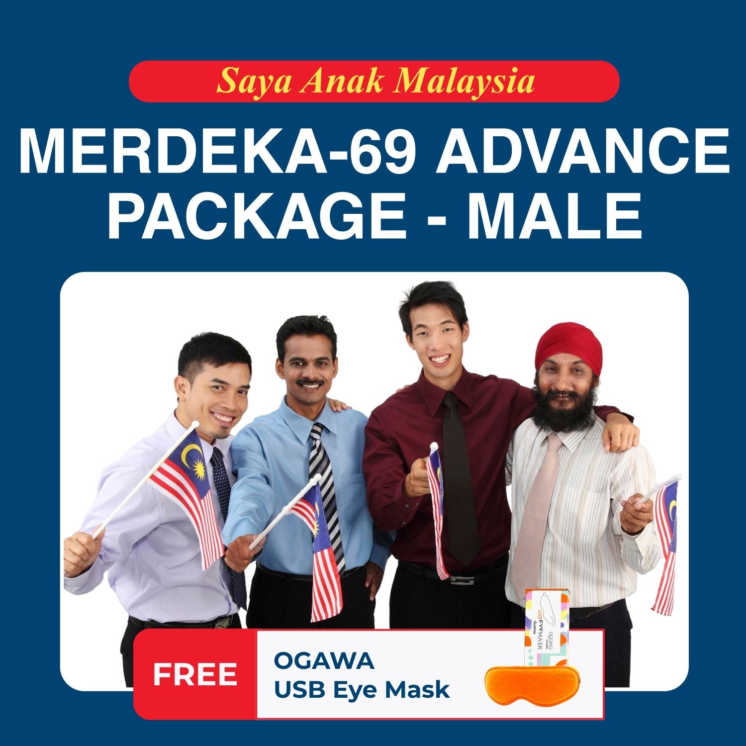 [Merdeka-69 Advance Package] Male