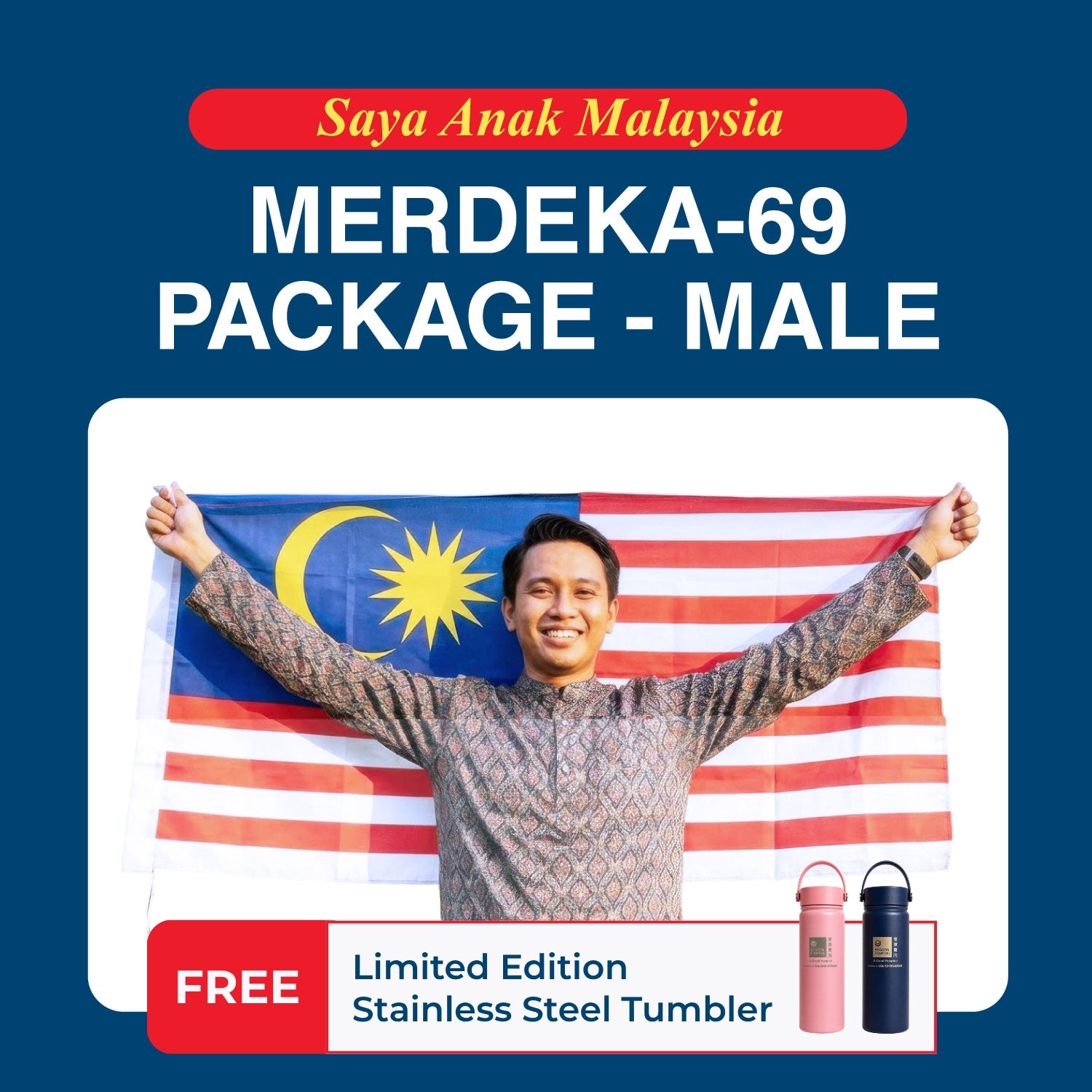 [Merdeka-69 Package] Male