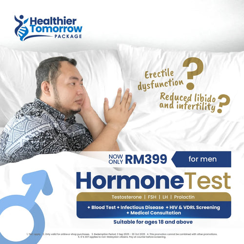 Male Blood & Hormone Test Screening