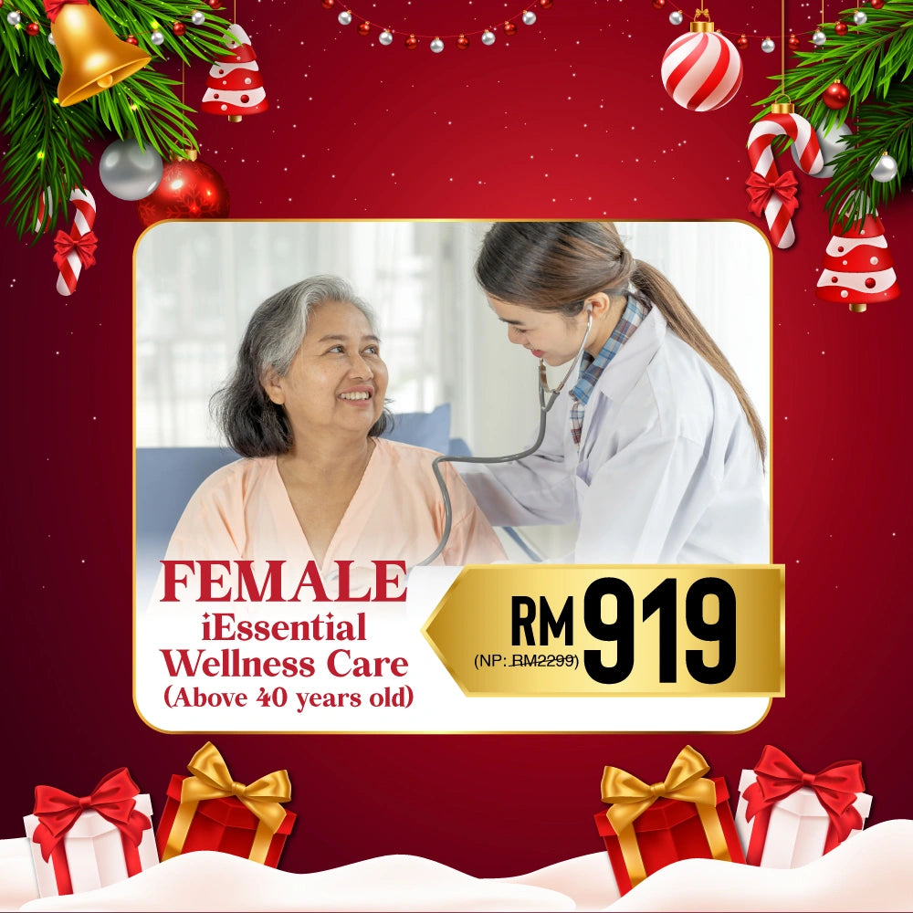 [Christmas SALE] Female iEssential Wellness Care Above 40 Years Old