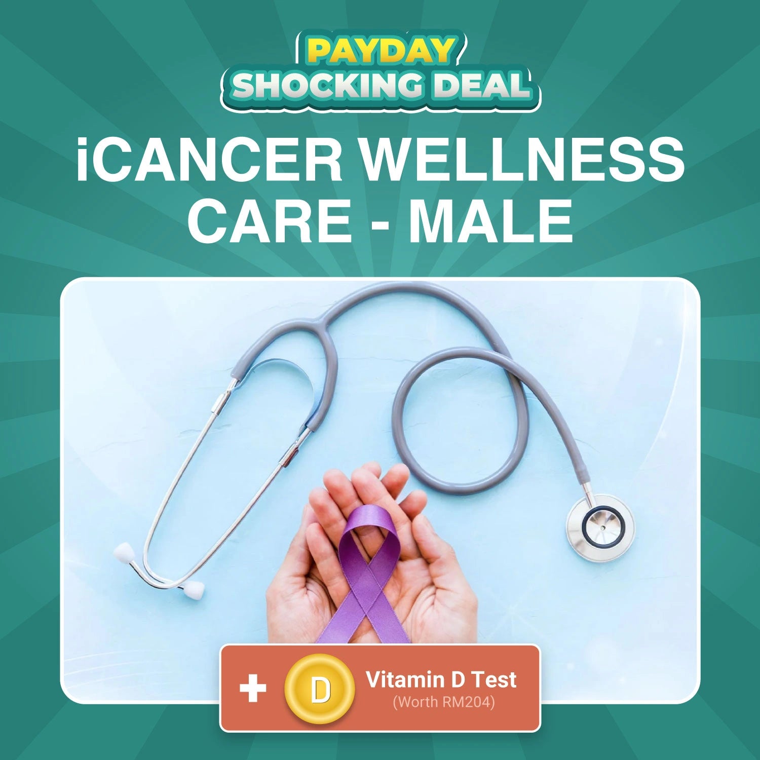 [Payday Deal] Male iCancer Wellness Care